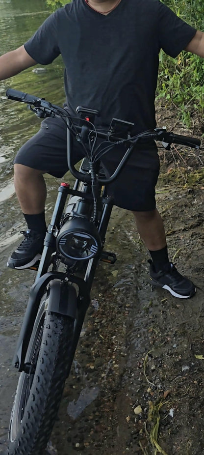 Foldable E-bike Up to 100Mile - 35mph