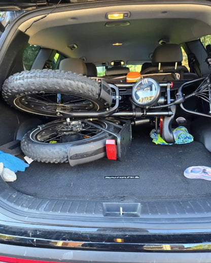 Foldable E-bike Up to 100Mile - 35mph