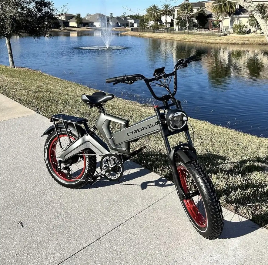Foldable E-bike Up to 100Mile - 35mph