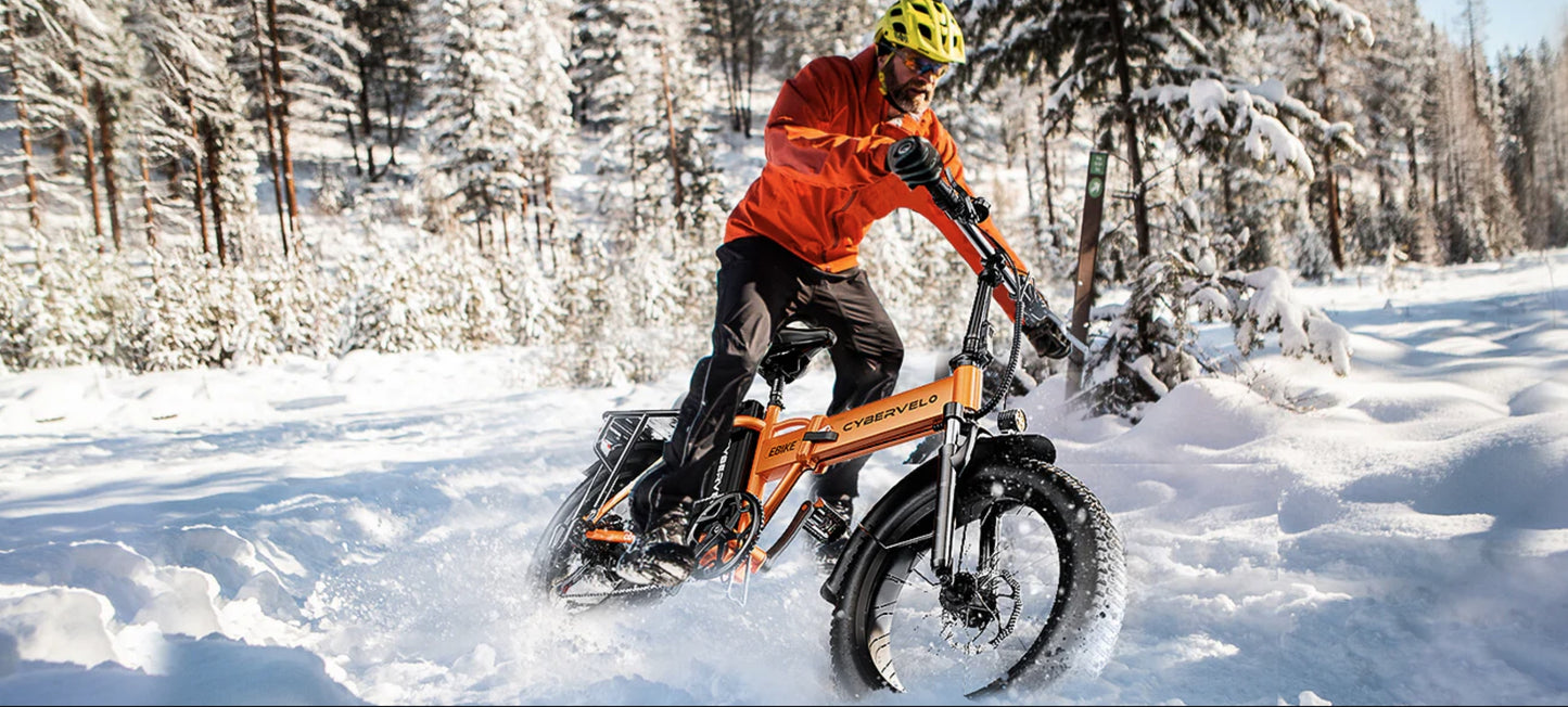 Foldable E-bike Up to 100Mile - 35mph