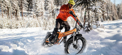 Foldable E-bike Up to 100Mile - 35mph